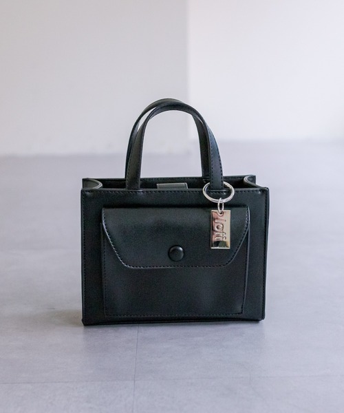 loti（ロティ）の「loti ポケットミニスクエアBAG（ショルダーバッグ・レディース・ホワイト系その他/ブラック/ブラック系その他・FREE）」の19枚目の写真