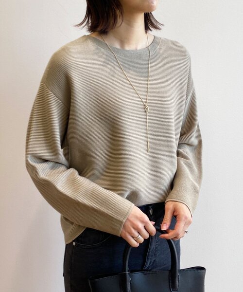 OPAQUE.CLIP(オペークドットクリップ)の「◆ダブルリングYネックレス(ネックレス・レディース・ゴールド/シルバー・00)」の5枚目の写真