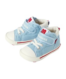 MIKI HOUSE（ミキハウス）の「ミキハウスロゴセカンドベビーシューズ（スニーカー）」