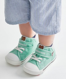 MIKI HOUSE（ミキハウス）の「ロゴセカンドベビーシューズ（スニーカー）」