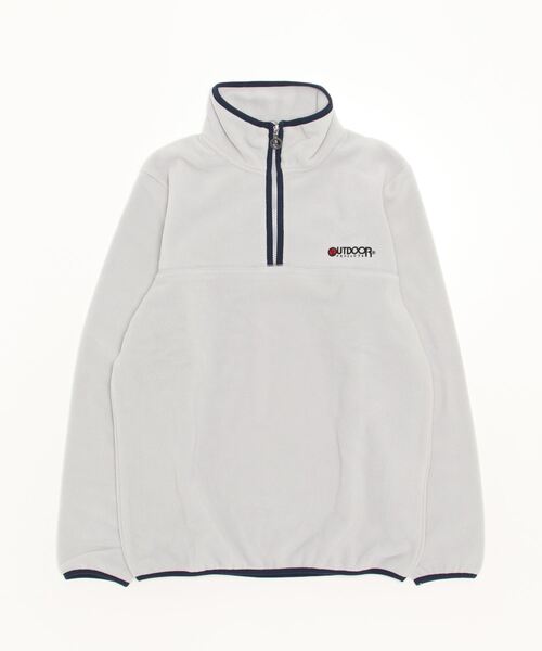 OUTDOOR PRODUCTS（アウトドアプロダクツ）の「OUTDOOR PRODUCTS/アウトドアプロダクツ ハーフジップ フリーストレーナー（スウェット・メンズ・イエロー/ブルー/ブルー系その他/ネイビー/グレー/ブラック・M/L/LL）」の8枚目の写真