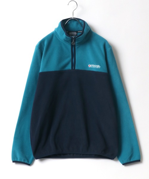 OUTDOOR PRODUCTS（アウトドアプロダクツ）の「OUTDOOR PRODUCTS/アウトドアプロダクツ ハーフジップ フリーストレーナー（スウェット・メンズ・イエロー/ブルー/ブルー系その他/ネイビー/グレー/ブラック・M/L/LL）」の18枚目の写真