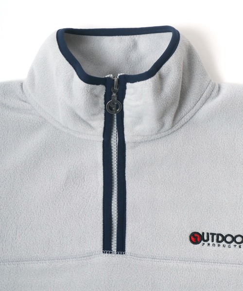 OUTDOOR PRODUCTS（アウトドアプロダクツ）の「OUTDOOR PRODUCTS/アウトドアプロダクツ ハーフジップ フリーストレーナー（スウェット・メンズ・イエロー/ブルー/ブルー系その他/ネイビー/グレー/ブラック・M/L/LL）」の21枚目の写真