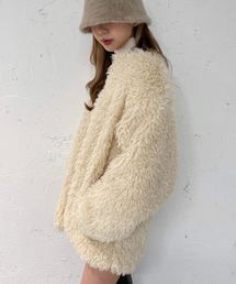 apres jour mignon | フェイクファーコート【ZOZOTOWN限定アイテム】(その他アウター)