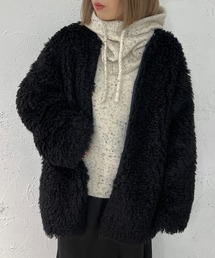 apres jour mignon | フェイクファーコート【ZOZOTOWN限定アイテム】(その他アウター)