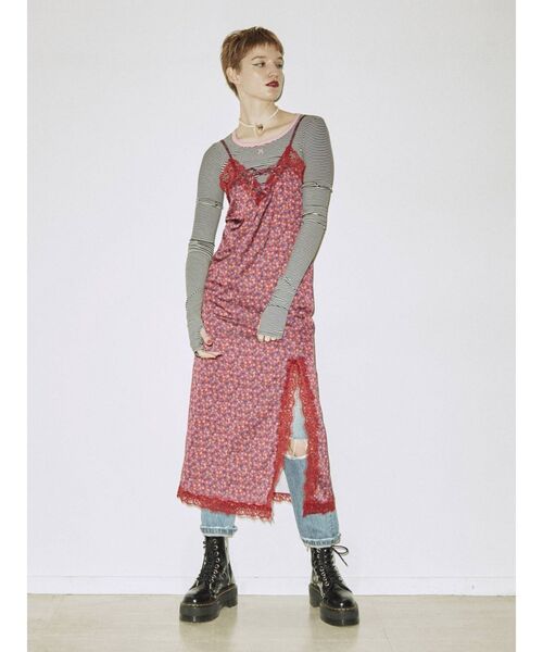 jouetie（ジュエティ）の「ANNA SUI フラワーキャミワンピース【コラボ