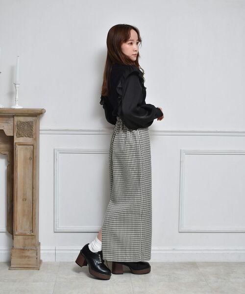 ems excite（エムズエキサイト）の「アソートタイトSk（スカート・レディース・ブラック系その他2/ブラック/パープル・FREE）」の14枚目の写真