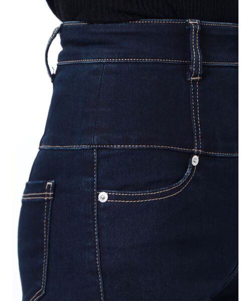 EMODA（エモダ）の「【ELDER】NUDEハイウエストデニム（デニムパンツ・レディース・ライトブルー/ブラック/インディゴブルー・SMALL/X-SMALL/MEDIUM）」の14枚目の写真