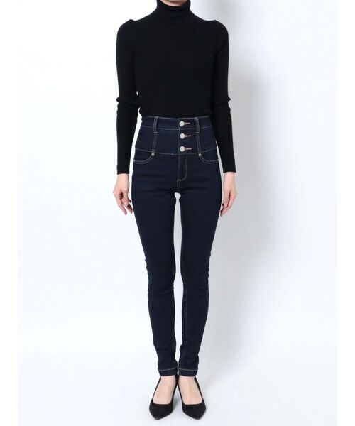 EMODA（エモダ）の「【ELDER】NUDEハイウエストデニム（デニムパンツ・レディース・ライトブルー/ブラック/インディゴブルー・SMALL/X-SMALL/MEDIUM）」の18枚目の写真