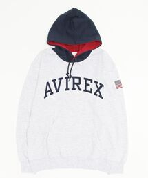 AVIREX | ARCH LOGO COLOR HOOD PARKA / アーチ ロゴ カラー フード パーカー /(パーカー)