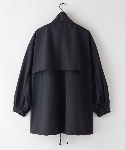 OUTDOOR PRODUCTS APPAREL(アウトドアプロダクツアパレル)の「スタンドカラー ボリューム マウンテンパーカー ミリタリージャケット(ミリタリージャケット・レディース・ブラック/カーキ/アイボリー・MEDIUM)」の17枚目の写真