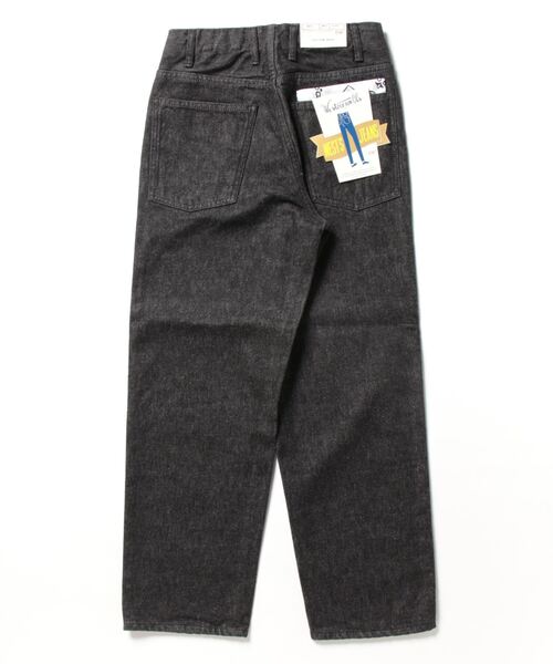 WESTOVERALLS（ウエストオーバーオールズ）の「【 WESTOVERALLS / ウエストオーバーオールズ 】 801S / ストレートデニムパンツ（デニムパンツ・レディース・ブラック/ワンウォッシュ・25/26/27）」の3枚目の写真