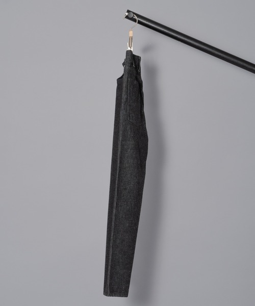 WESTOVERALLS（ウエストオーバーオールズ）の「【 WESTOVERALLS / ウエストオーバーオールズ 】 801S / ストレートデニムパンツ（デニムパンツ・レディース・ブラック/ワンウォッシュ・25/26/27）」の6枚目の写真