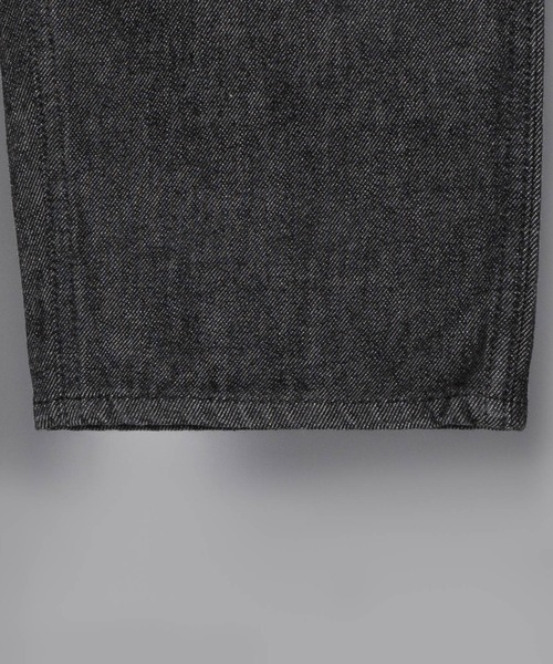 WESTOVERALLS（ウエストオーバーオールズ）の「【 WESTOVERALLS / ウエストオーバーオールズ 】 801S / ストレートデニムパンツ（デニムパンツ・レディース・ブラック/ワンウォッシュ・25/26/27）」の8枚目の写真