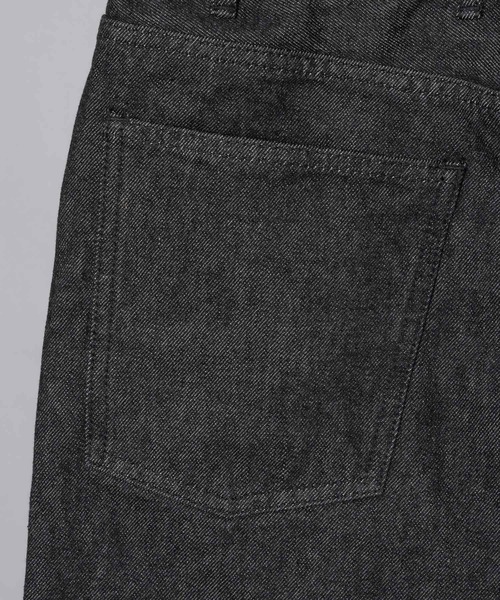WESTOVERALLS（ウエストオーバーオールズ）の「【 WESTOVERALLS / ウエストオーバーオールズ 】 801S / ストレートデニムパンツ（デニムパンツ・レディース・ブラック/ワンウォッシュ・25/26/27）」の11枚目の写真