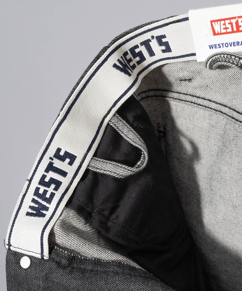 WESTOVERALLS（ウエストオーバーオールズ）の「【 WESTOVERALLS / ウエストオーバーオールズ 】 801S / ストレートデニムパンツ（デニムパンツ・レディース・ブラック/ワンウォッシュ・25/26/27）」の13枚目の写真