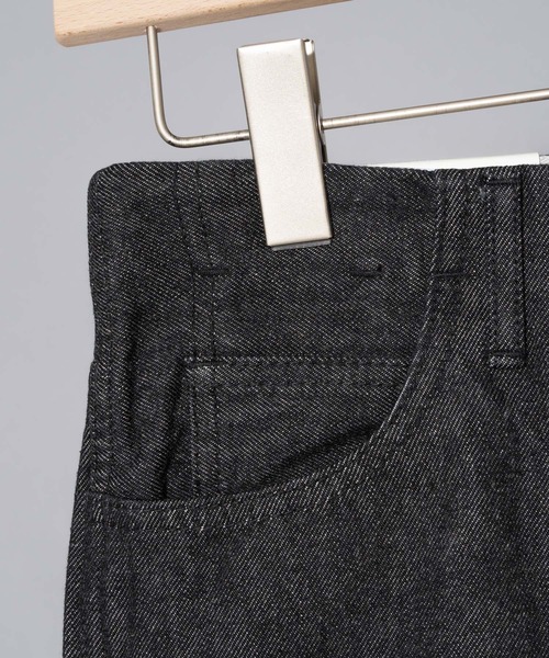 WESTOVERALLS（ウエストオーバーオールズ）の「【 WESTOVERALLS / ウエストオーバーオールズ 】 801S / ストレートデニムパンツ（デニムパンツ・レディース・ブラック/ワンウォッシュ・25/26/27）」の14枚目の写真