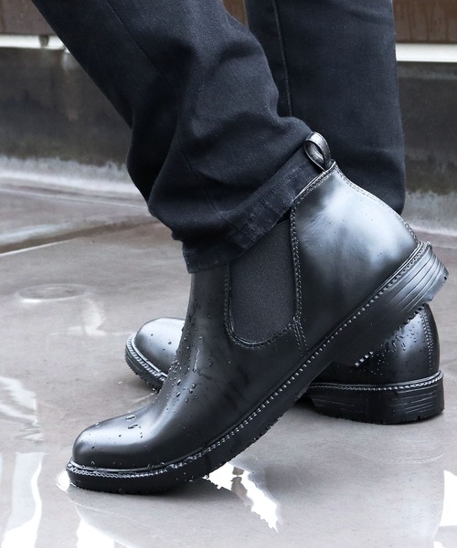 Dedes（デデス）の「防水設計 サイドゴアレインブーツ（レインシューズ・メンズ・ブラック/ダークブラウン・LL/L/S/M）」の5枚目の写真