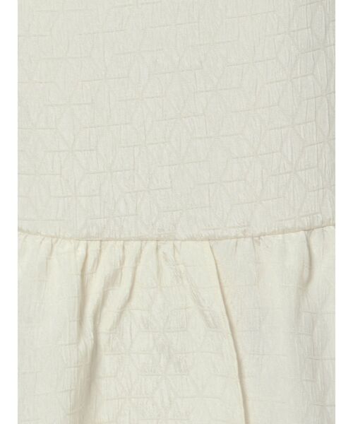 LAGUNAMOON（ラグナムーン）の「ジャカードギャザー切替スカート（スカート・レディース・ホワイト/ブラック・SMALL/MEDIUM）」の11枚目の写真