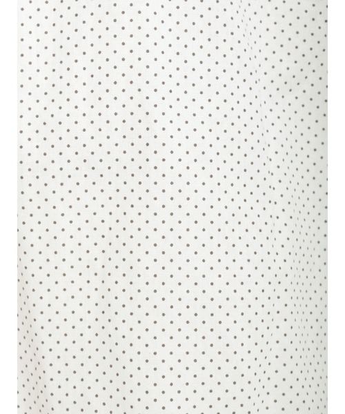 Samansa Mos2(サマンサ モスモス)の「襟シャーリング前後2WAYブラウス(シャツ/ブラウス・レディース・オフホワイト/キナリ/ブラック/サックスブルー・フリ-)」の17枚目の写真