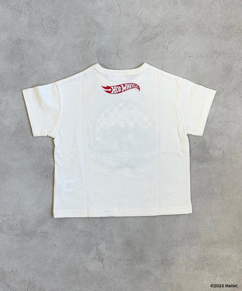 MARKEY'S（マーキーズ）の「プリントTシャツ(80～150cm)（Tシャツ/カットソー・キッズ・オフホワイト/チャコール・80/90/95/100/110/120/130/140/150）」の4枚目の写真