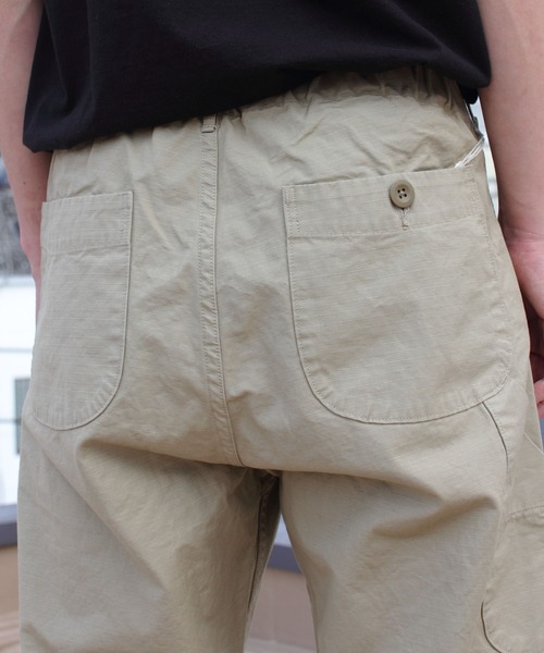 orSlow(オアスロウ)の「orSlow/オアスロウ 別注 リップストップフレンチワーク FRENCH WORK RIP STOP(メンズ)(その他パンツ・メンズ・アーミー/ベージュ・1/2/3)」の18枚目の写真