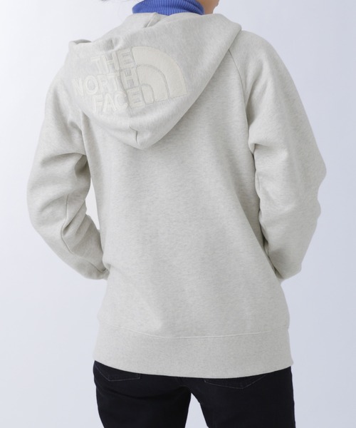 THE NORTH FACE（ザノースフェイス）の「THE NORTH FACE Rearview Full Zip Hoodie NTW12340（パーカー・レディース・グレー/ネイビー/オレンジ/ブラウン/オフホワイト・MEDIUM/X-LARGE/LARGE）」の2枚目の写真