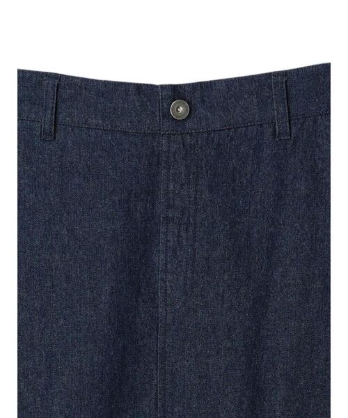 Green　Parks（グリーンパークス）の「切り替えマーメイドスカート（デニムスカート・レディース・オフホワイト/インディゴブルー/ライトインディゴブルー・FREE）」の18枚目の写真