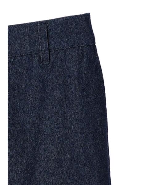 Green　Parks（グリーンパークス）の「切り替えマーメイドスカート（デニムスカート・レディース・オフホワイト/インディゴブルー/ライトインディゴブルー・FREE）」の19枚目の写真