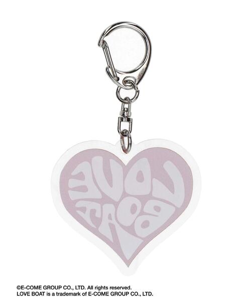 Green　Parks（グリーンパークス）の「■LOVE BOAT アクリルキーホルダー（キーホルダー・レディース・ブラック/レッド・S）」の10枚目の写真