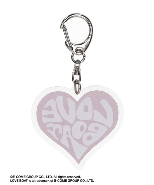 Green　Parks（グリーンパークス）の「■LOVE BOAT アクリルキーホルダー（キーホルダー・レディース・ブラック/レッド・S）」の4枚目の写真