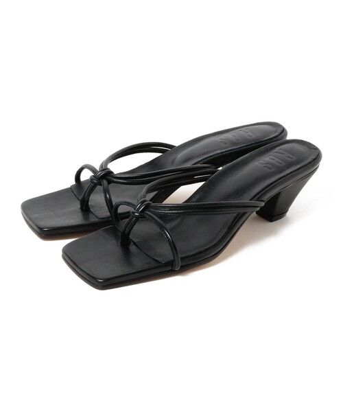 Ray BEAMS（レイビームス）の「RBS / ノット ヒール サンダル（サンダル・レディース・ブラック/グリーン・38/39/36/37）」の5枚目の写真