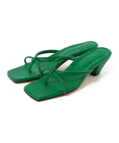 Ray BEAMS（レイビームス）の「RBS / ノット ヒール サンダル（サンダル・レディース・ブラック/グリーン・38/39/36/37）」の19枚目の写真