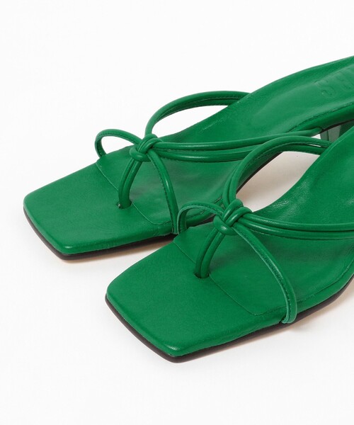Ray BEAMS（レイビームス）の「RBS / ノット ヒール サンダル（サンダル・レディース・ブラック/グリーン・38/39/36/37）」の20枚目の写真