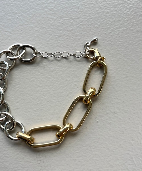 WHO'S WHO gallery（フーズフーギャラリー）の「カラーミックスブレス（ブレスレット・レディース・シルバー・FREE）」の3枚目の写真