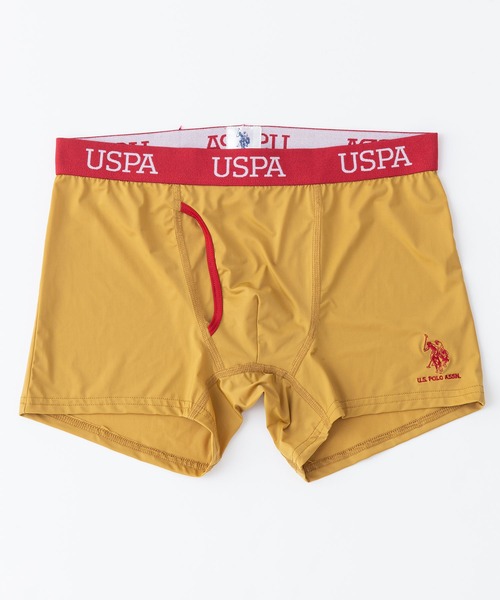 U.S. POLO ASSN.(ユーエスポロアッスン)の「【U.S.POLO ASSN./ユーエスポロアッスン】ボクサーパンツ ワンポイントブランドロゴ 総柄(ボクサーパンツ・メンズ・ピンク/ブルー/スカイブルー/ネイビー/オレンジ/グリーン/ベージュ/チャコールグレー/ホワイト/レッド/グレー/ブラック・LARGE/MEDIUM/X-LARGE)」の6枚目の写真
