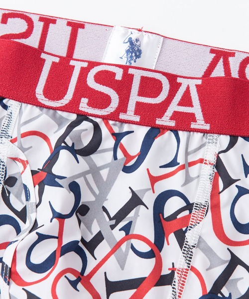 U.S. POLO ASSN.(ユーエスポロアッスン)の「【U.S.POLO ASSN./ユーエスポロアッスン】ボクサーパンツ ワンポイントブランドロゴ 総柄(ボクサーパンツ・メンズ・ピンク/ブルー/スカイブルー/ネイビー/オレンジ/グリーン/ベージュ/チャコールグレー/ホワイト/レッド/グレー/ブラック・LARGE/MEDIUM/X-LARGE)」の13枚目の写真