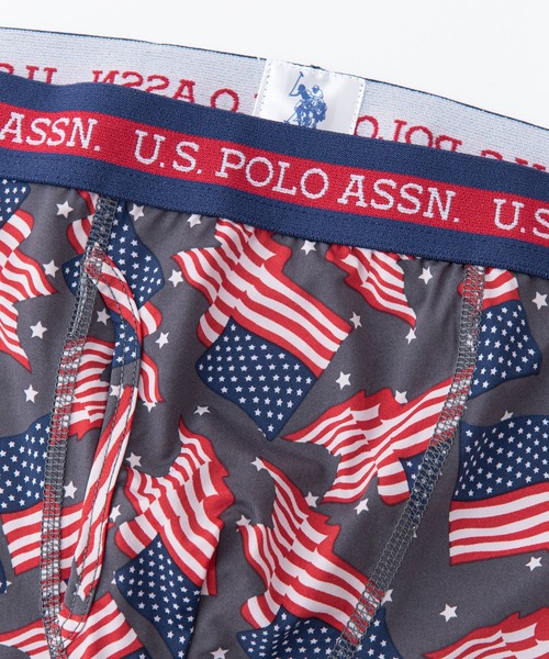 U.S. POLO ASSN.(ユーエスポロアッスン)の「【U.S.POLO ASSN./ユーエスポロアッスン】ボクサーパンツ ワンポイントブランドロゴ 総柄(ボクサーパンツ・メンズ・ピンク/ブルー/スカイブルー/ネイビー/オレンジ/グリーン/ベージュ/チャコールグレー/ホワイト/レッド/グレー/ブラック・LARGE/MEDIUM/X-LARGE)」の21枚目の写真