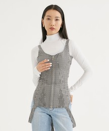 【beautiful people/ビューティフルピープル】double-end asanoha dobby bustier/ダブルエンドビスチェ