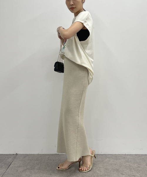 LOUNGEDRESS（ラウンジドレス）の「別注【GOODROCKSPEED/グッドロックスピード】 フレンチロックT（Tシャツ/カットソー・レディース・ブラック/オフホワイト・FREE）」の21枚目の写真