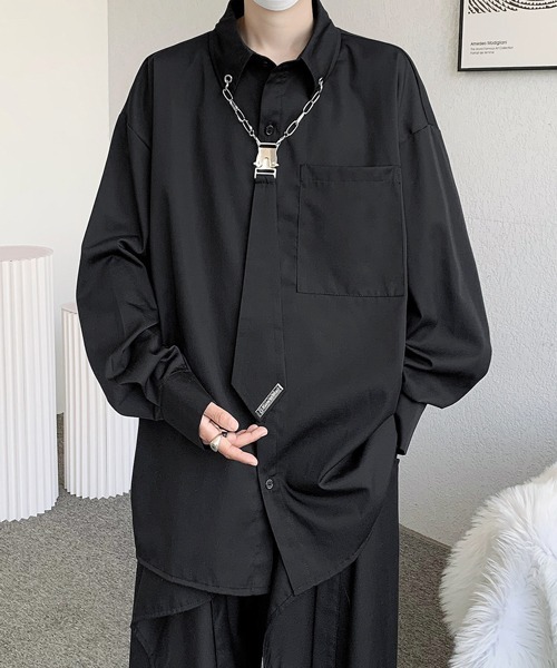 FVLMEN（フルメン）の「【FVLMEN】chain tie longsleeve shirt