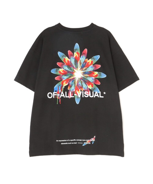 A4A（エーフォーエー）の「A4A/エーフォーエー/PECPK FLOWER ショートスリーブTシャツ（Tシャツ/カットソー・レディース・ブラック/ホワイト・F）」の2枚目の写真