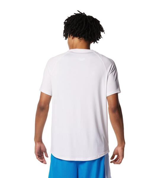 UNDER ARMOUR(アンダーアーマー)の「カリー テック ショートスリーブTシャツ 〈カリースポーツ〉(バスケットボール/メンズ)(Tシャツ/カットソー・メンズ・ホワイト・L/S/XL/M/XXL/3XL)」の6枚目の写真