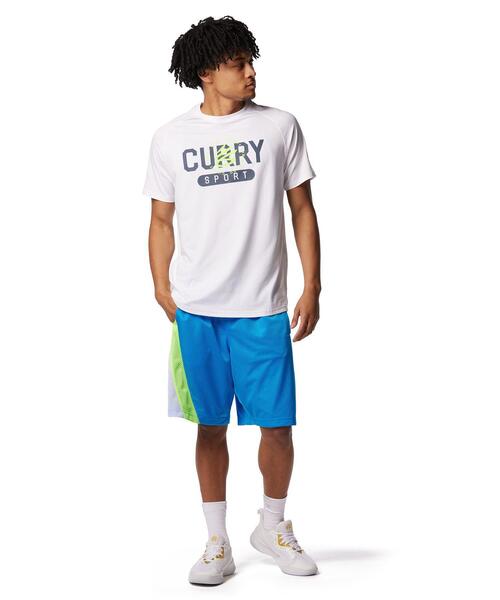UNDER ARMOUR(アンダーアーマー)の「カリー テック ショートスリーブTシャツ 〈カリースポーツ〉(バスケットボール/メンズ)(Tシャツ/カットソー・メンズ・ホワイト・L/S/XL/M/XXL/3XL)」の5枚目の写真