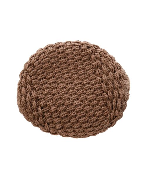 Ungrid（アングリッド）の「ペーパー編みサークルバッグ（かごバッグ・レディース・ベージュ/ブラウン・FREE）」の22枚目の写真