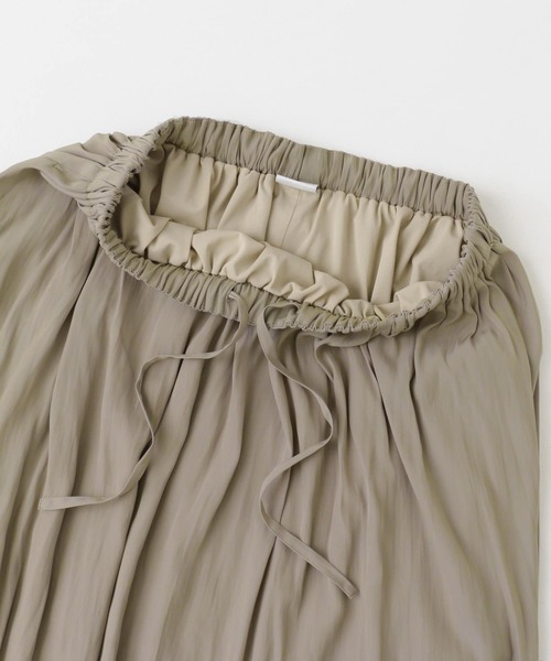 URBAN RESEARCH DOORS（アーバンリサーチドアーズ）の「カッセンギャザーロングスカート（スカート・レディース・ブラック/グレー系その他・MEDIUM）」の21枚目の写真