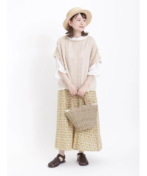 Samansa Mos2（サマンサ モスモス）の「オブリークトゥグルカサンダル（サンダル・レディース・ブラック/ブラウン・LARGE/MEDIUM）」の19枚目の写真