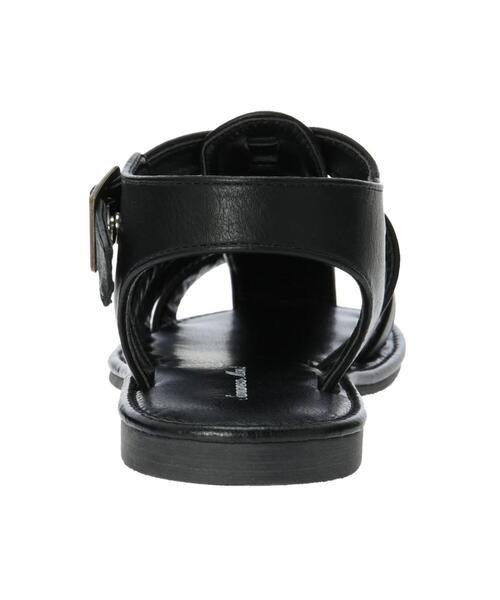 Samansa Mos2（サマンサ モスモス）の「オブリークトゥグルカサンダル（サンダル・レディース・ブラック/ブラウン・LARGE/MEDIUM）」の10枚目の写真