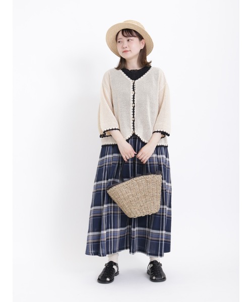 Samansa Mos2（サマンサ モスモス）の「オブリークトゥグルカサンダル（サンダル・レディース・ブラック/ブラウン・LARGE/MEDIUM）」の5枚目の写真