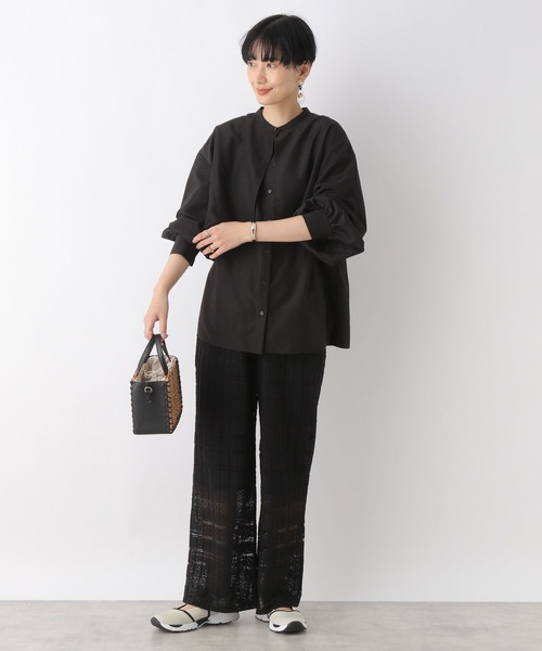 LEPSIM(レプシィム)の「3WAYケープライクブラウス 194168(シャツ/ブラウス・レディース・ブラック/オフホワイト/ライトブルー・FREE)」の16枚目の写真